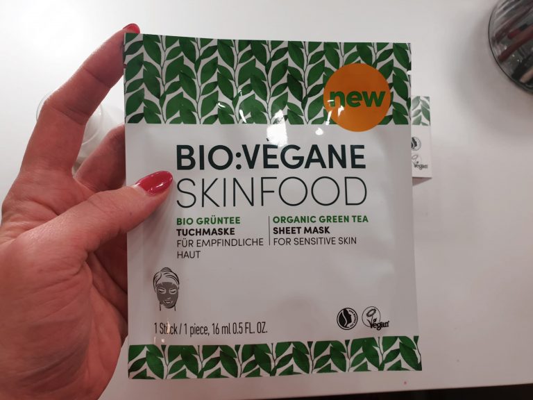 Bio:Vegane Organic Green tea sheet mask