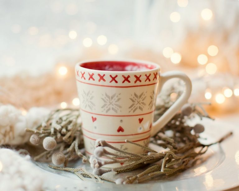 Winter home essentials coffee mug