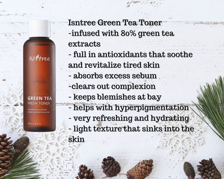 Isntree Green Tea toner