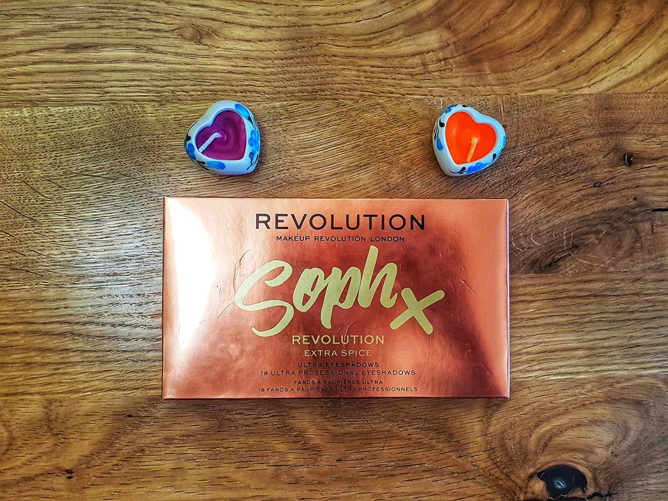 SOPH x Revolution Extra Spice Palette Packaging
