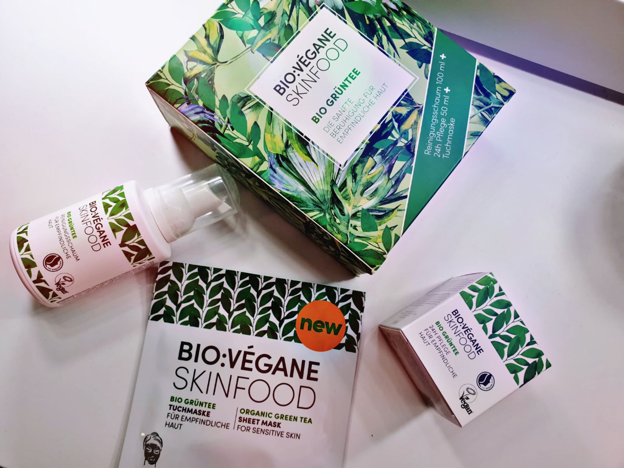 Bio:Vegane organic green tea collection