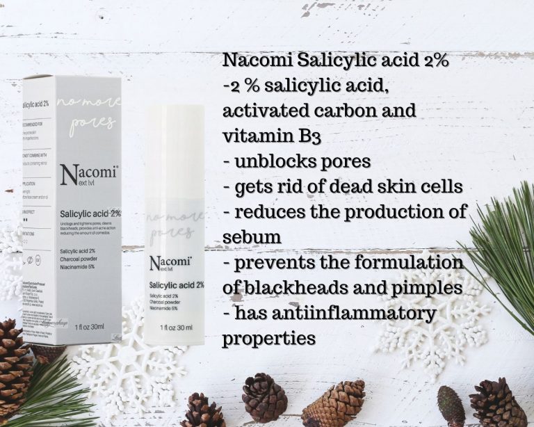 Nacomi Salicyilic acid 2% против акни
